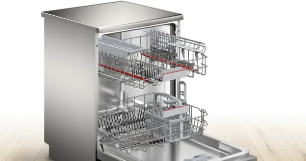 Serie 6 Solo Bulaşık Makinesi 60 cm Paslanmaz çelik parmak izi tutmaz