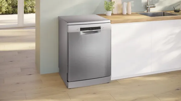 Serie 6 Solo Bulaşık Makinesi 60 cm Paslanmaz çelik parmak izi tutmaz