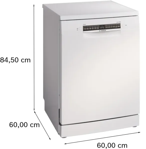 Serie 6 Solo Bulaşık Makinesi 60 cm Beyaz