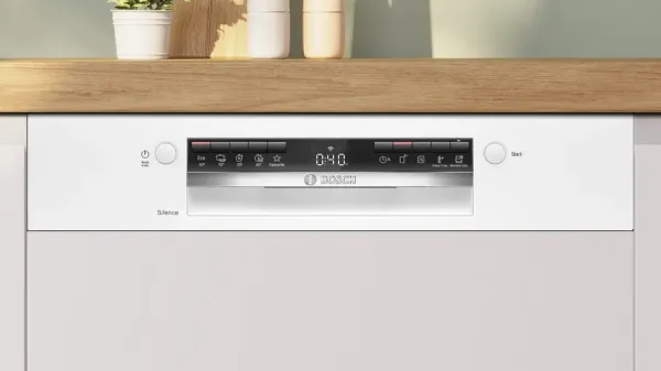 Serie 4 Yarı Ankastre Bulaşık Makinesi 60 cm Beyaz