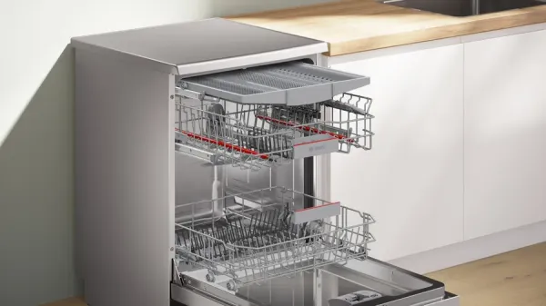 Serie 4 Solo Bulaşık Makinesi 60 cm Paslanmaz çelik parmak izi tutmaz