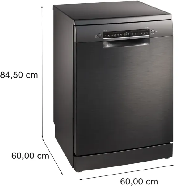 Serie 4 Solo Bulaşık Makinesi 60 cm Brushed black steel anti-fingerprint