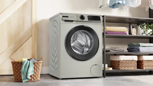 Serie 6 Çamaşır Makinesi 9 kg maks. 1200 dev./dak., Gümüş