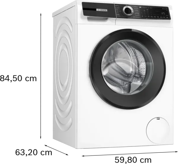 Serie 6 Çamaşır Makinesi 9 kg maks. 1400 dev./dak.