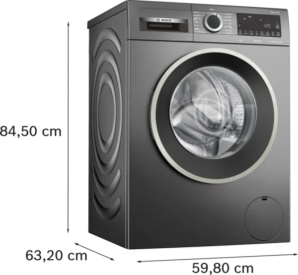Serie 4 Çamaşır Makinesi 9 kg maks. 1400 dev./dak.