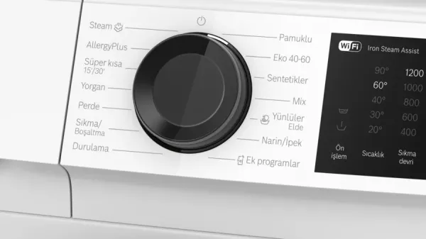 Serie 6 Çamaşır Makinesi 9 kg maks. 1200 dev./dak.