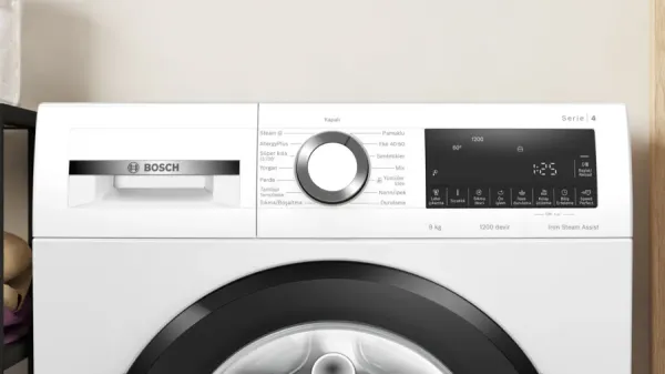 Serie 4 Çamaşır Makinesi 9 kg maks. 1200 dev./dak.