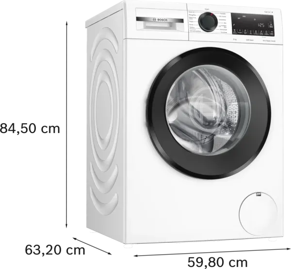 Serie 4 Çamaşır Makinesi 9 kg maks. 1200 dev./dak.
