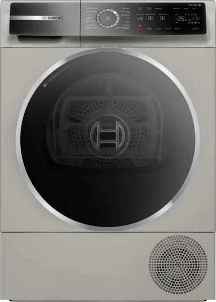 Serie 8 Isı Pompalı Kurutma Makinesi 9 kg Gümüş