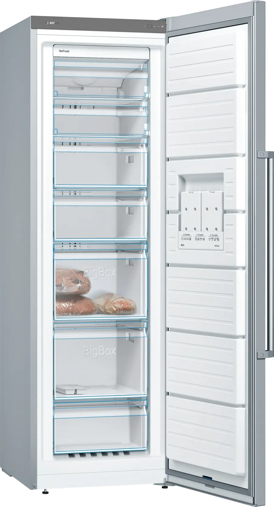 Serie 4 Solo Derin Dondurucu 186 x 60 cm Kolay temizlenebilir Inox