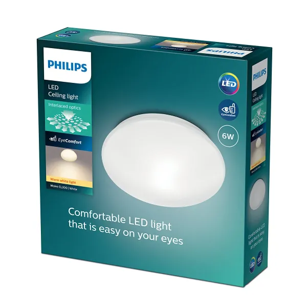 Philips Led Plafonyer Sarı Işık 6W IP20