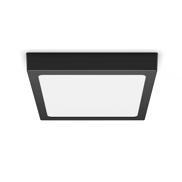 Philips Magneos Sq 12W 2700K Siyah Plafonyer IP20